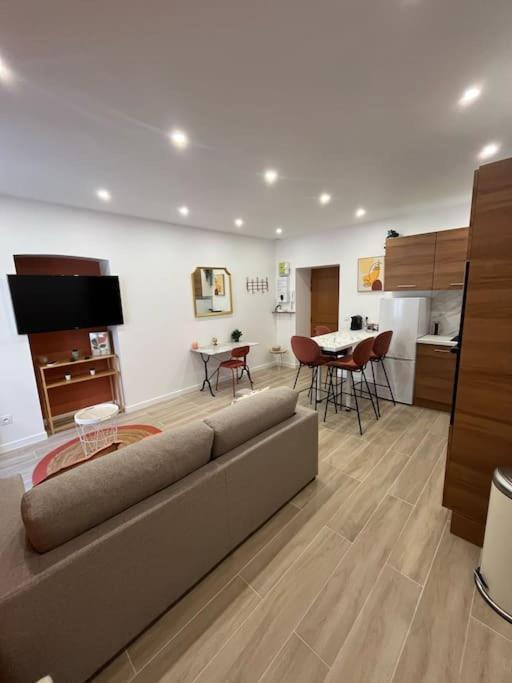 Sublime T2/ Cosy/ Clim/ Parking/Plage Menton Exterior foto
