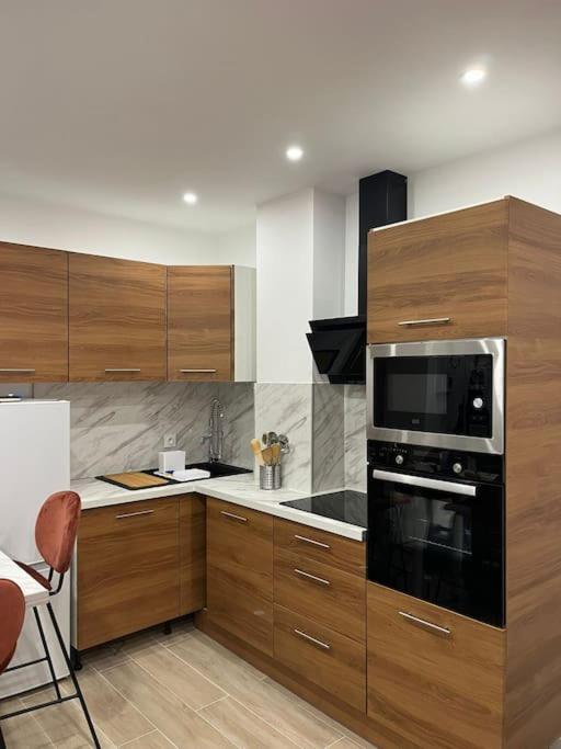 Sublime T2/ Cosy/ Clim/ Parking/Plage Menton Exterior foto